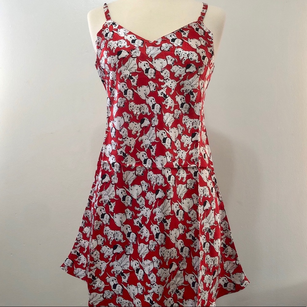 Vintage 101 Dalmatians Silk Nighty